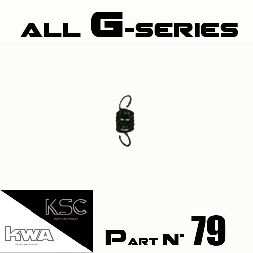 KWA / KSC - Block spring G17-G18C-G19-G23F-G26C-G34