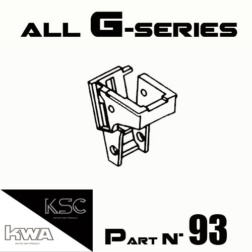 KWA / KSC - Hammer assembly housing G17-G18C-G19-G23F-G26C-G34