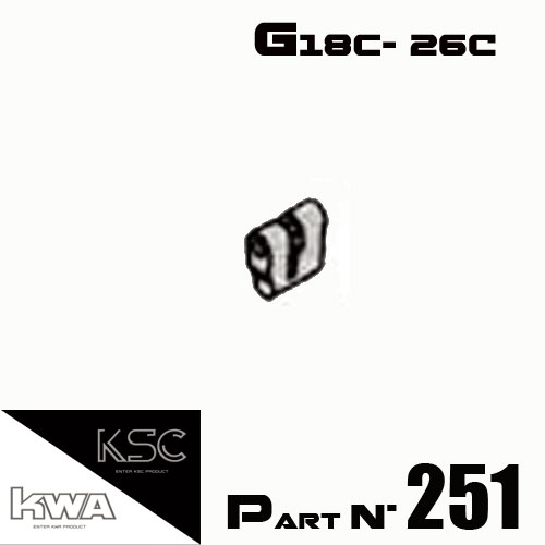KWA / KSC - Hammer reset block G18C-G26C