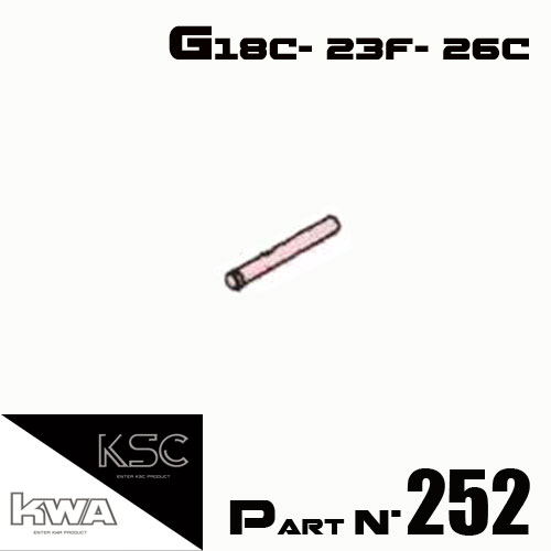 KWA / KSC - Reset block Pin G18C-G23F-G26C