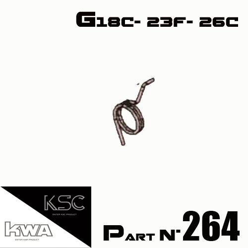 KWA / KSC - Hammer springs G18C-G23F-G26C