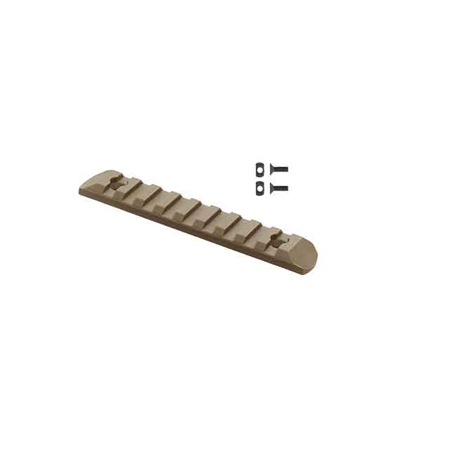 Rail weaver Key-mod/M-lok. 115mm - TAN