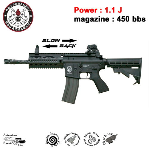GG - GR4 100Y Plastic BlowBack - EGR-16P-1YR-BBB-NCM - BK - 1.1J