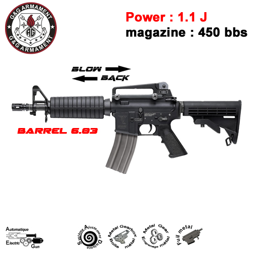 GG - TR16 Carbine Light FM - TGR-016-CAL-BBB-NCM - BK - 1.1J
