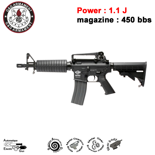 GG - CM16 Carbine Light - EGC-16P-CAL-BNB-NCM - BK - 1.1J