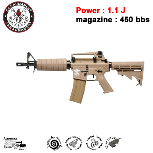 GG - CM16 Carbine Light - DST EGC-16P-CAL-BNB-DCM - TAN - 1.1J