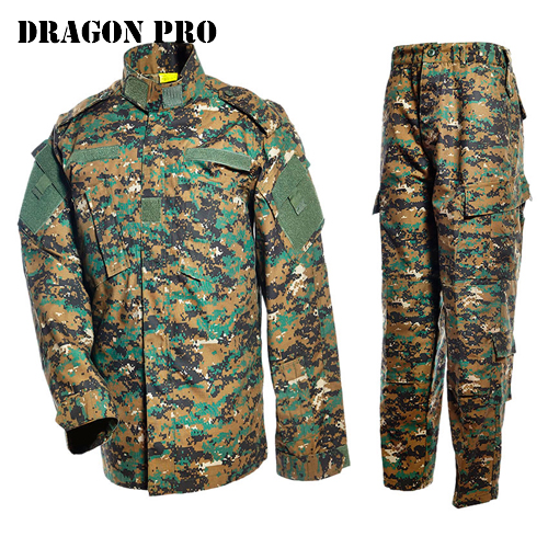 Dragonpro - AU001 ACU Uniform Set Woodland Digital XL