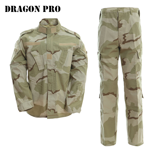 Dragonpro - AU001 ACU Uniform Set 3-Color Desert XS