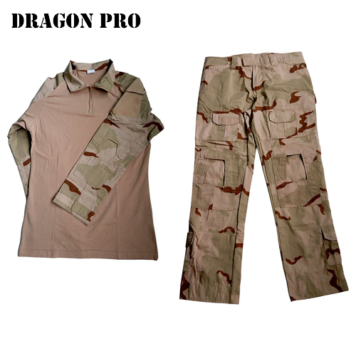 Dragonpro - G3CU001 Gen3 Combat Uniform Set 3-Color Desert XXL