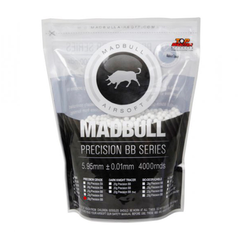 MADBULL - 0.20g Precision BBs - Bag 4000 rds