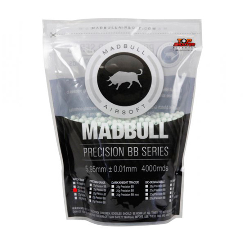 MADBULL - 0.25g Non Bubbles Precision BBs - Bag 4000 rds