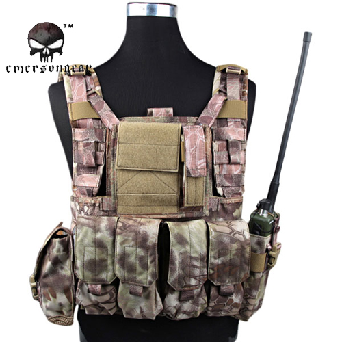 EMERSON - EM2982E LBT6094 SLICK Medium Plate Carrier Coyote Brown