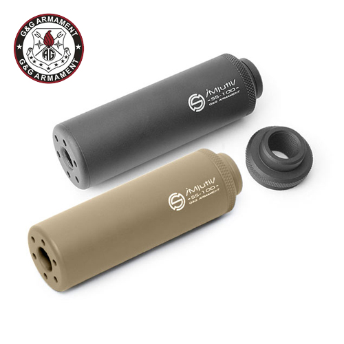 GG - SS-100 Sound Suppressor Black (14mm CW/CCW) / G-01-014