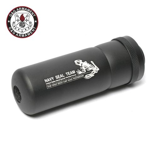 GG - Navy Seal Skull Frog Suppressor (14mm CCW) / G-01-038