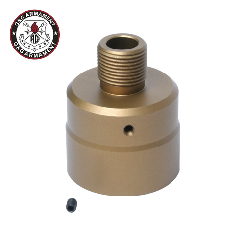 GG - Sound Suppressor Adaptor for MP9 Desert Tan (14mm CCW) G-01-040-1