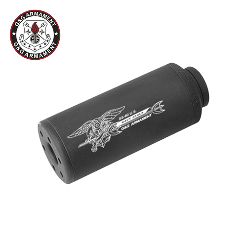 GG - G-01-027 SS-80 Mock Suppressor-Black (14mm CW) NAVY SEAL