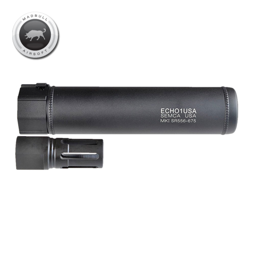 MADBULL - Echo1 Mk1 SR556 6.75pouce Quick Detach Suppressor