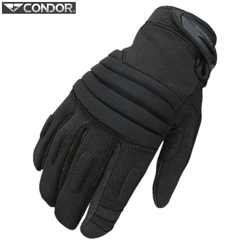 CONDOR - HK226-002 STRYKER Padded Knuckle Glove Black S