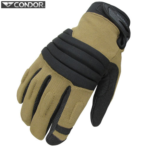 CONDOR - HK226-003 STRYKER Padded Knuckle Glove Coyote Tan XL