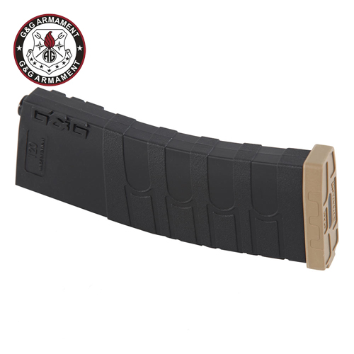 GG - Magazine 120R Mid-Cap for GR16 (Black/Tan) / G-08-101-2