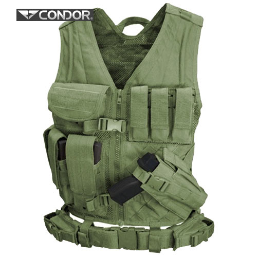 CONDOR - CV-XL-001 Cross Draw Vest OD XL/XXL