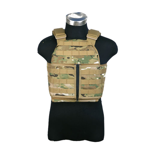 PANTAC - VT-C003-MC-M Molle HPC Plate Carrier with Cummerbund, M, MC