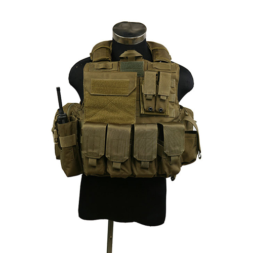 PANTAC - VT-C200-CB-S Releaseable Molle Armor Maritime Version, S, CB