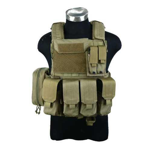 PANTAC - VT-C500-TN-S Releaseable Molle Armor Land Version, S, TN