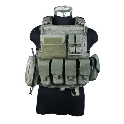 PANTAC - VT-C500-RG-S Releaseable Molle Armor Land Version, S, RG