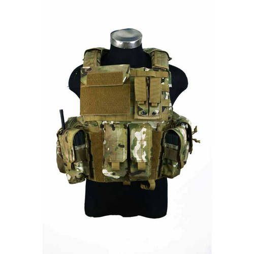 PANTAC - VT-C500-MC-S Releaseable Molle Armor Land Version, S, MC