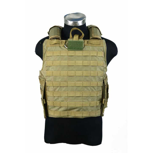 PANTAC - VT-C201-TN-M Releaseable Molle Armor Cover Mar. Version, M, TN