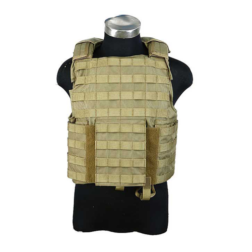 PANTAC - VT-C501-TN-S Releaseable Molle Armor Cover Land Version, S, TN