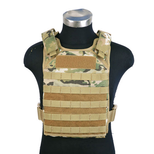 PANTAC - VT-C928-MC-M Molle Tactical Plate Carrier, M, MultiCam