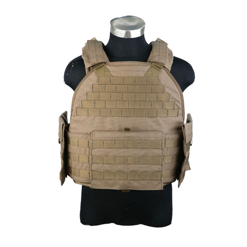 PANTAC - VT-C937-CB-L Molle SPC Armor Vest, Large, Coyote Brown