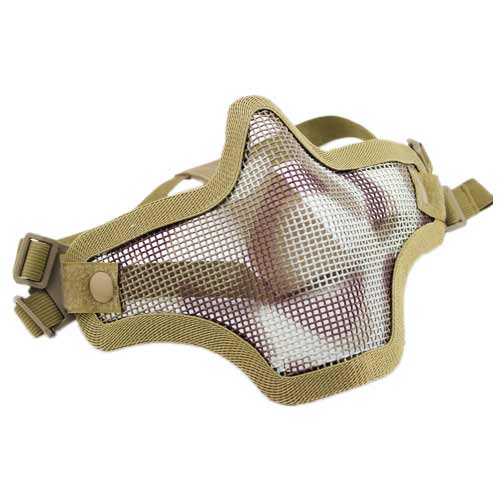 Dragonpro - Stalker G2 Camouflage bas de visage anti-condensation - 3 Color DESERT