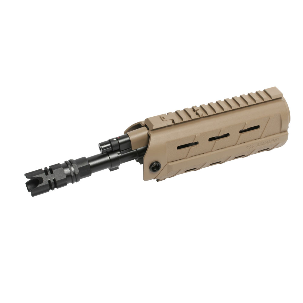 GG - G26 Laser  LED build-in Hand Guard Set (Tan) / G-12-016-1