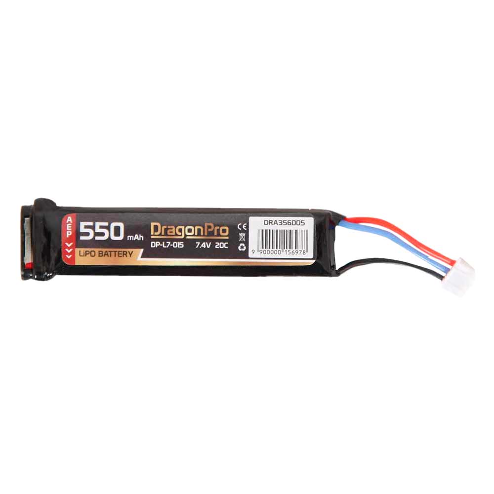 Dragonpro -DP-L7-015 7.4V 550mAh 20C LiPO 74x17x12mm