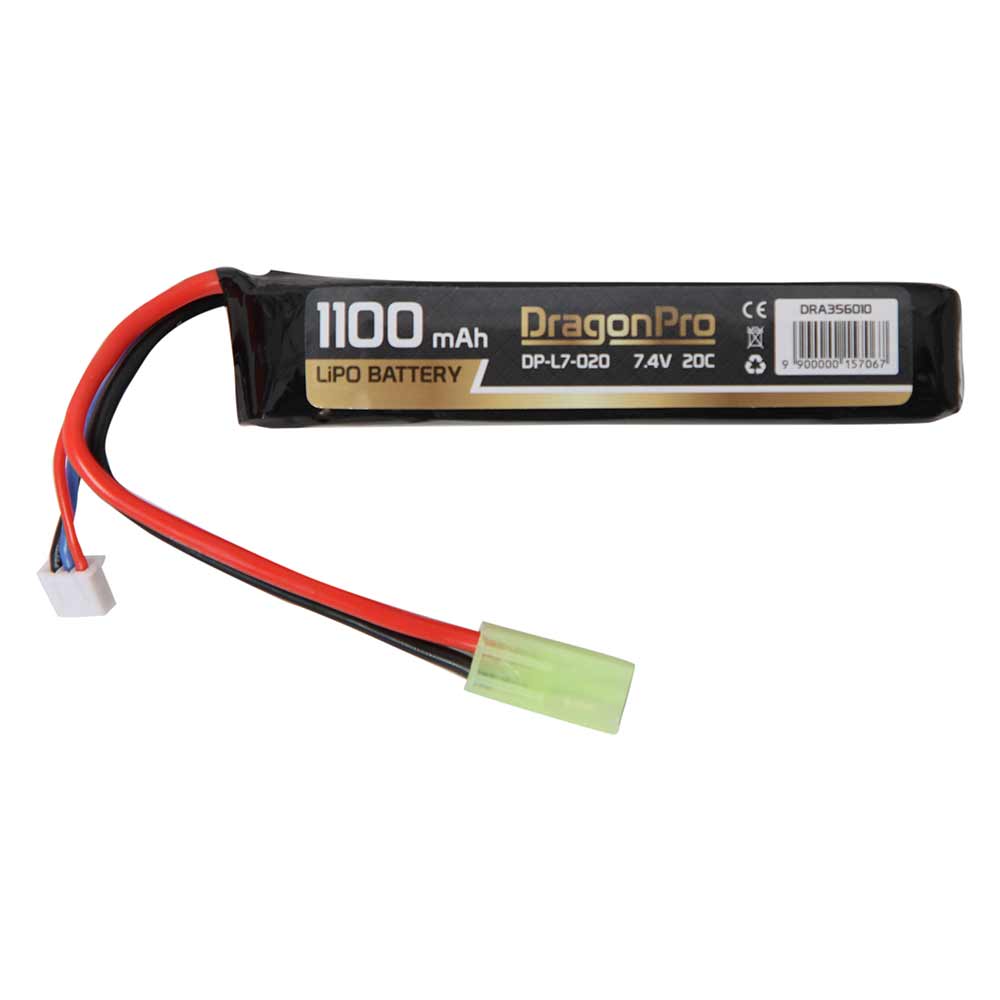 Dragonpro -DP-L7-020 7.4V 1100mAh 20C LiPO 103x21x13mm