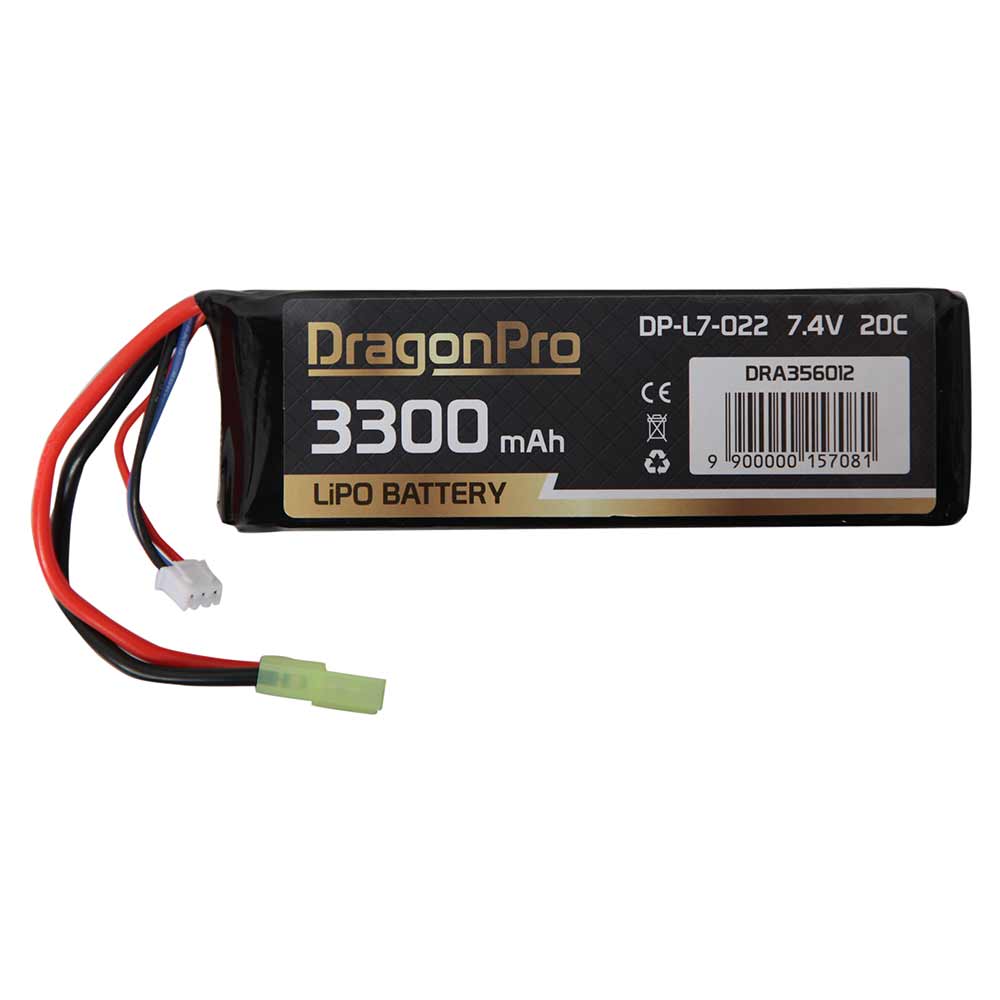 Dragonpro -DP-L7-022 7.4V 3300mAh 20C LiPO 135x43x13.5mm