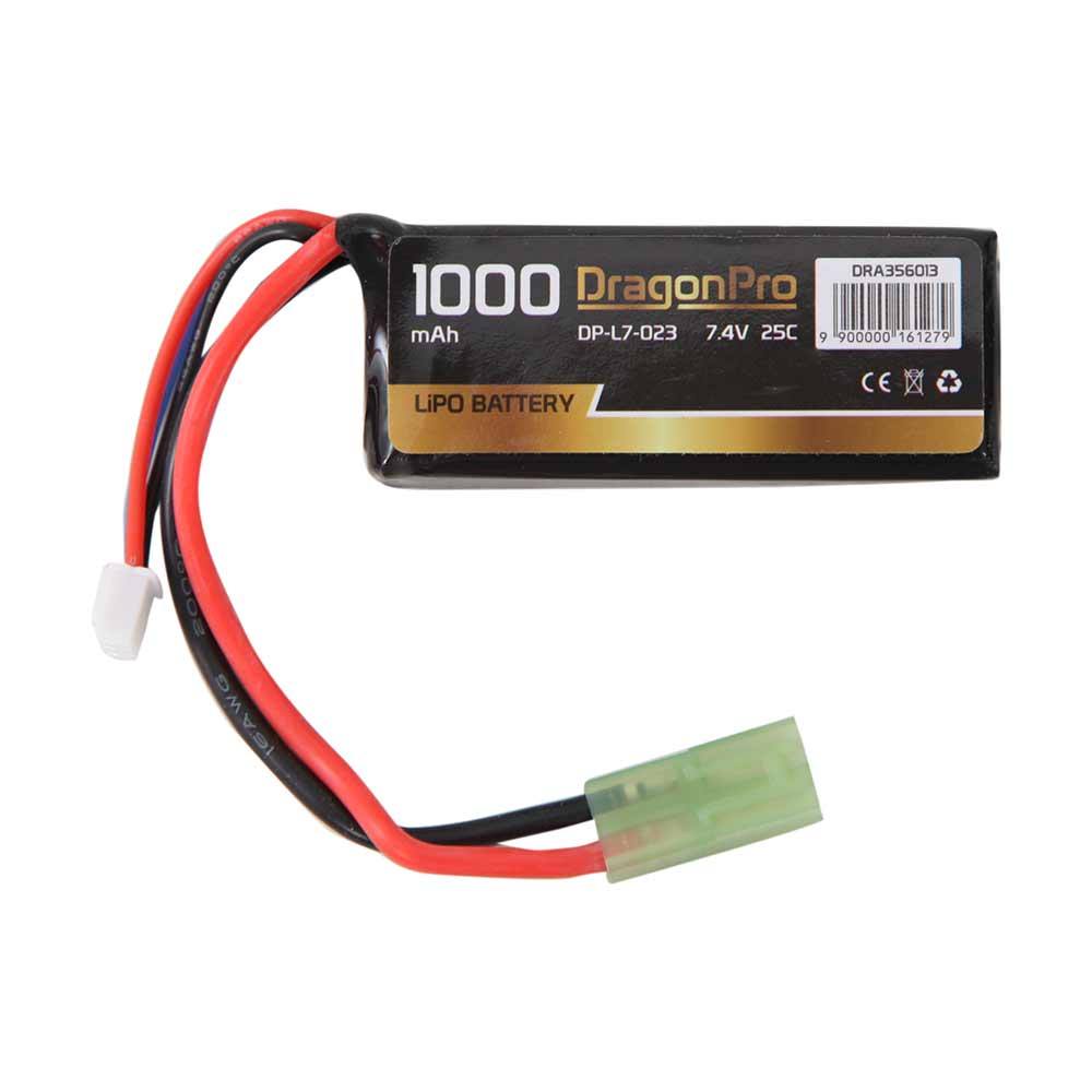 Dragonpro -DP-L7-023 7.4V 1000mAh 25C LiPO 70x26x13mm