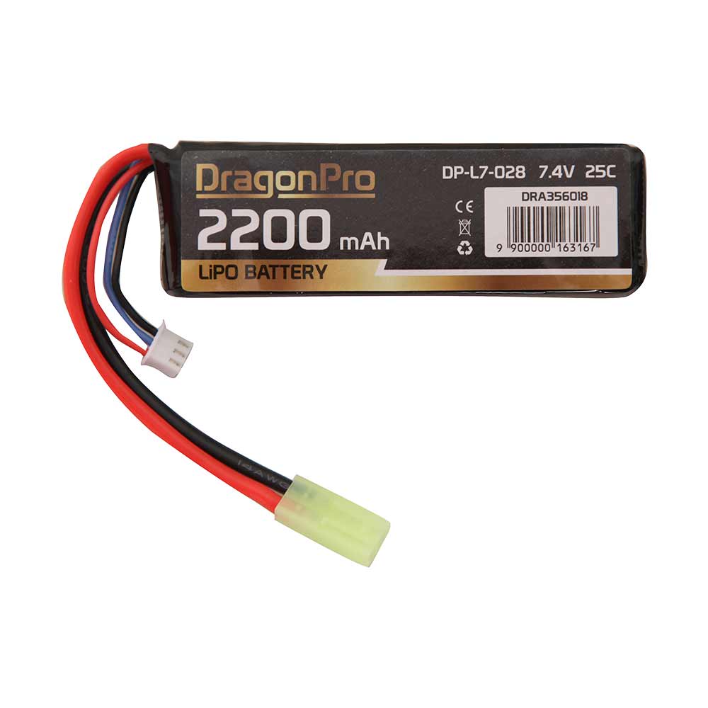 Dragonpro -DP-L7-028 7.4V 2200mAh 25C LiPO 105x34.5x16mm