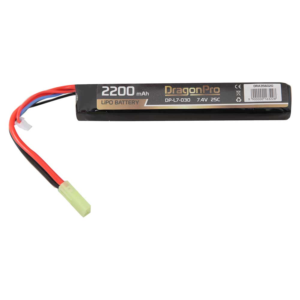 Dragonpro -DP-L7-030 7.4V 2200mAh 25C LiPO 127x21x24mm