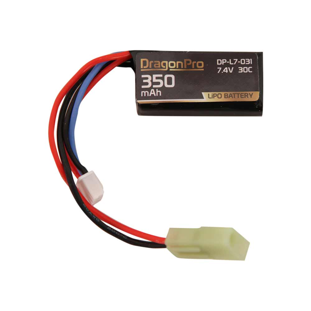 Dragonpro -DP-L7-031 7.4V 350mAh 30C Mini LiPO 40x20x12mm