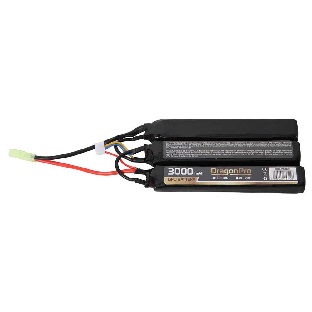 Dragonpro -DP-L11-016 11.1V 3000mAh 20C LiPO (1+1+1) 128x21x17.5mm