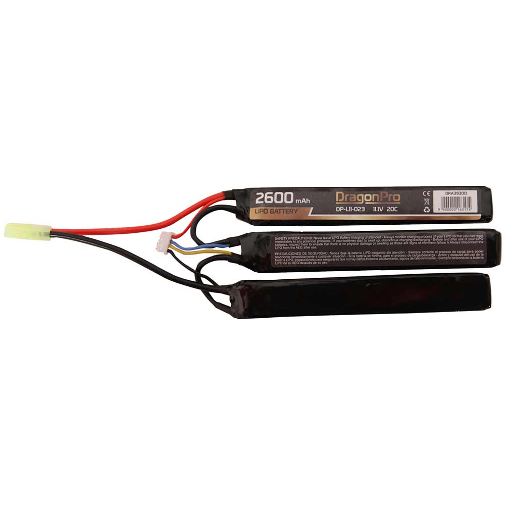 Dragonpro -DP-L11-023 11.1V 2600mAh 20C LiPO (1+1+1) 130x21x11mm