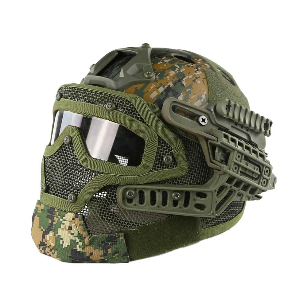 Dragonpro - Tactical G4 Protection Helmet Woodland Digital