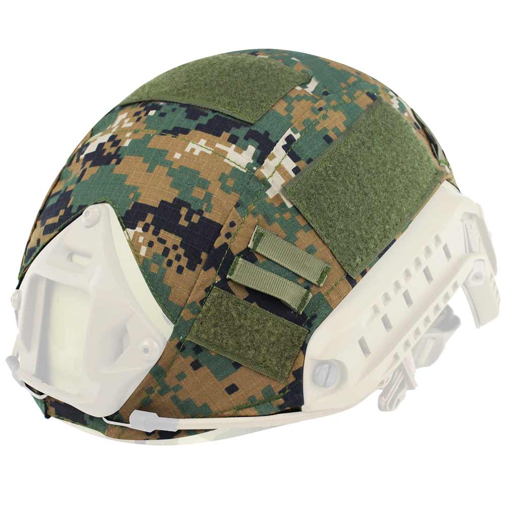 Dragonpro - Tactical Helmet Cover Woodland Digital
