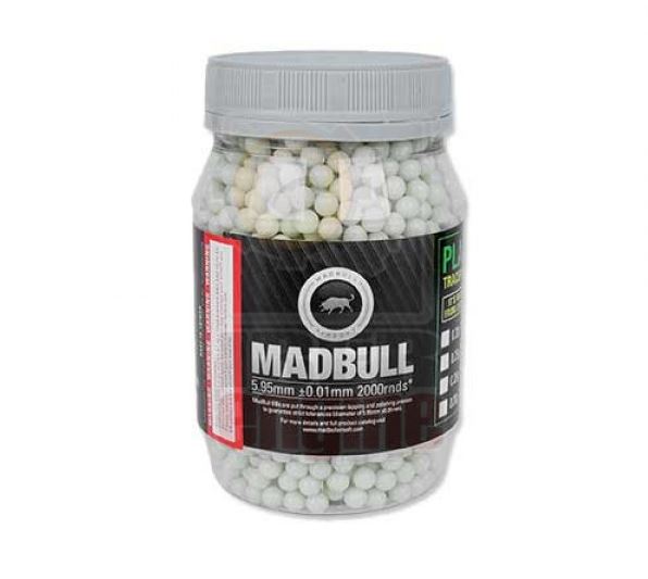 MADBULL - 0.28g PLA Tracer Bio BBs - Bottle 2000 rds