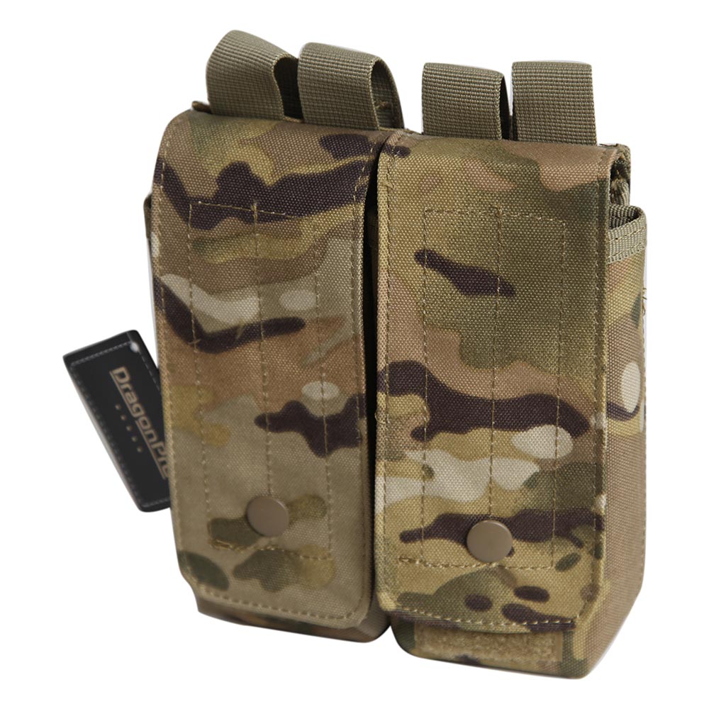 DRAGONPRO DP-PO010-006 Double AK Mag Pouch MC