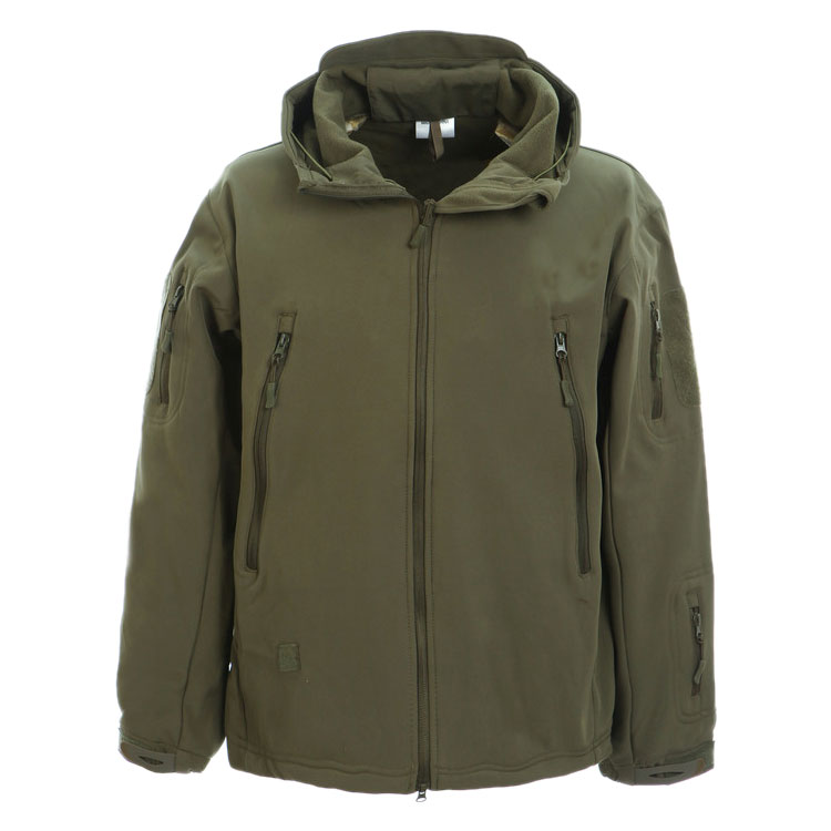 DRAGONPRO DP-SS001-001 3-Layer SoftShell Jacket Olive XS